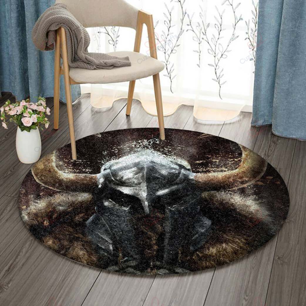 Warrior Round Carpet Floor Rug Living Room Bedroom Decor Round Area Rug Carpet Warrior Round Carpet Floor Rug Living Room Bedroom Decor Round Area Rug Carpet