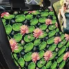 Water Lily Flower Pattern Car Back Seat Cover Dog Car Seat Covers - b98c3053cb80
