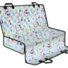 Watercolor Cartoon Cow Pattern Print Pet Car Back Seat Cover - 6309f07deded
