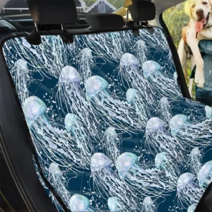 Watercolor Jellyfish Art Pattern Car Back Seat Cover Dog Car Seat Covers - 2bcedf1eb520