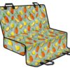 Watercolor Pineapple Pattern Print Pet Car Back Seat Cover - fc73041e068a