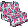 Watermelon Teal Hawaiian Pattern Print Pet Car Back Seat Cover - c36bf14a3a46