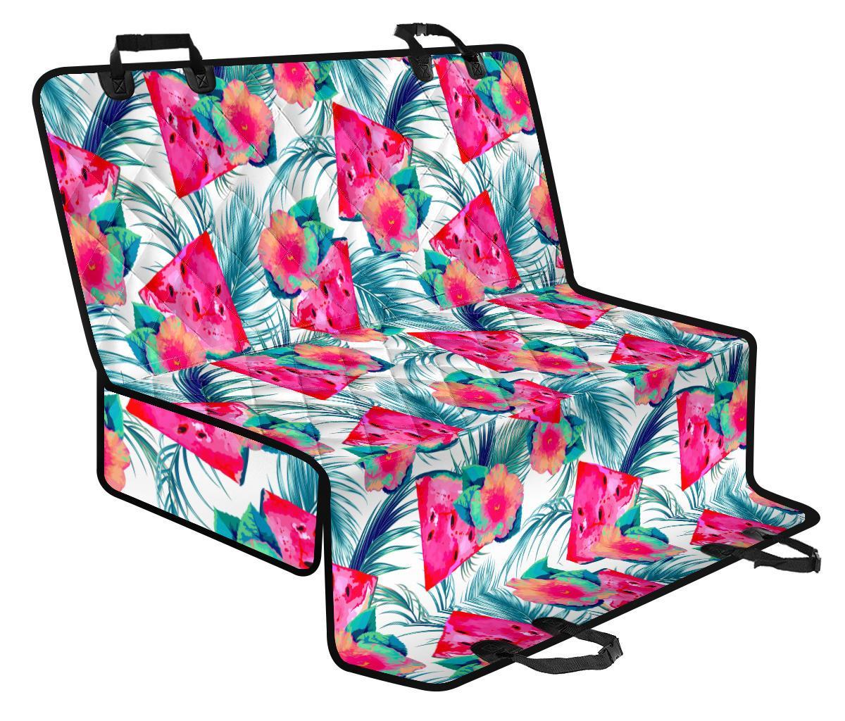 Watermelon Teal Hawaiian Pattern Print Pet Car Back Seat Cover - c36bf14a3a46 Watermelon Teal Hawaiian Pattern Print Pet Car Back Seat Cover - c36bf14a3a46
