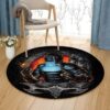 Welder Round Carpet Floor Rug Living Room Bedroom Decor Round Area Rug Carpet