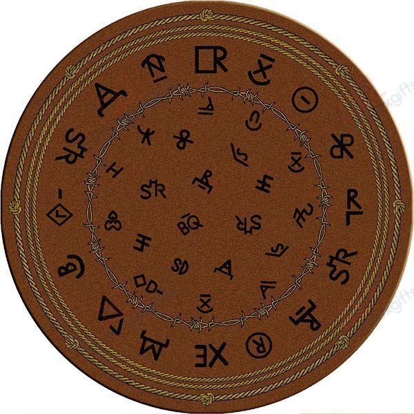 Western Brands Dark Round Carpet Floor Rug Living Room Bedroom Decor Round Area Rug Carpet Western Brands Dark Round Carpet Floor Rug Living Room Bedroom Decor Round Area Rug Carpet