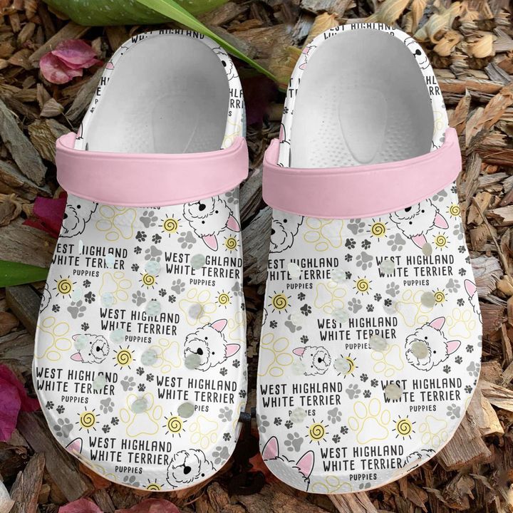 Westie Puppies Sku 2720 Crocs Crocband Clog Comfortable For Mens Womens Classic Clog Water Shoes Westie Puppies Sku 2720 Crocs Crocband Clog Comfortable For Mens Womens Classic Clog Water Shoes
