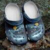 Whale Galaxy Art Crocs Clog Shoes – The Ocean By Night Shoes Crocbland Clog Birthday Gifts For Man Woman