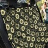 Wheat And Black Dark Sunflower Car Back Seat Cover Dog Car Seat Covers - ab269da96fb3