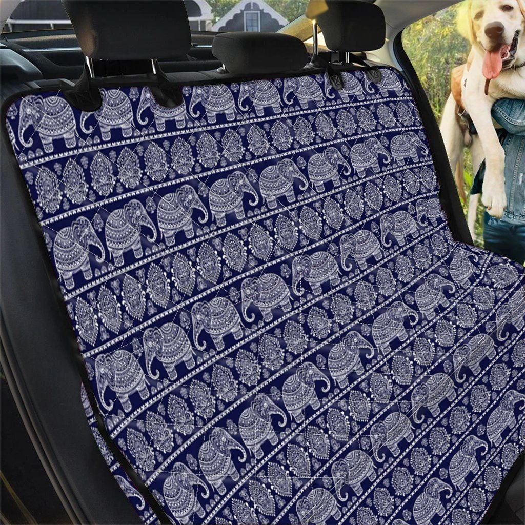 White And Blue Indian Elephant Car Back Seat Cover Dog Car Seat Covers - 51087e8fcde8 White And Blue Indian Elephant Car Back Seat Cover Dog Car Seat Covers - 51087e8fcde8