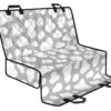 White And Grey Cow Print Pet Car Back Seat Cover - 28766e525f16