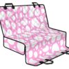 White And Pink Cow Print Pet Car Back Seat Cover - 9d8e7e31c2aa