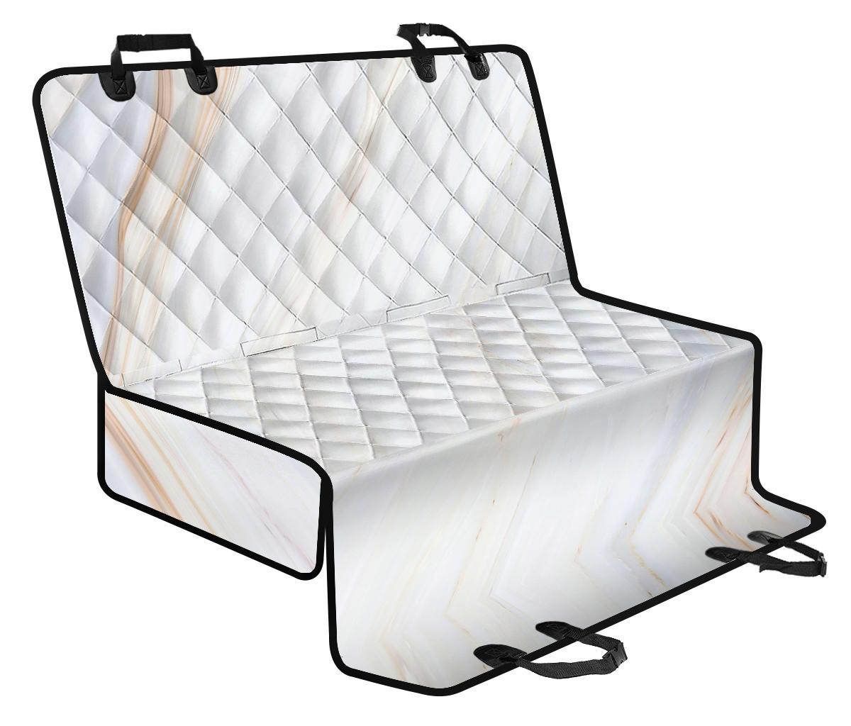 White Brown Smooth Marble Print Pet Car Back Seat Cover - 8e6858a6edcf White Brown Smooth Marble Print Pet Car Back Seat Cover - 8e6858a6edcf