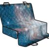 White Cloud Galaxy Space Print Pet Car Back Seat Cover - 1076673828bc