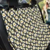 White Daffodil Flower Pattern Car Back Seat Cover Dog Car Seat Covers - 1a6fbebff299
