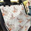 White Rabbit Eats Carrot Car Back Seat Cover Dog Car Seat Covers - 4eae5573762c