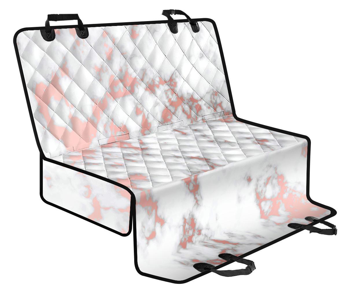 White Rose Gold Marble Print Pet Car Back Seat Cover - 7e413b7ec7a3 White Rose Gold Marble Print Pet Car Back Seat Cover - 7e413b7ec7a3