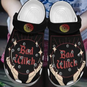 Wicca Personalized Clog Custom Crocs Comfortablefashion Style Comfortable For Women Men Kid Print 3D Bad Witch