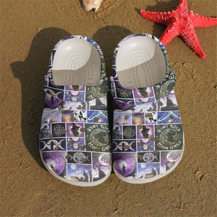Wicca Stay Wild Moon Child Sku 2723 Crocs Crocband Clog Comfortable For Mens Womens Classic Clog Water Shoes Wicca Stay Wild Moon Child Sku 2723 Crocs Crocband Clog Comfortable For Mens Womens Classic Clog Water Shoes