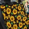 Wild Like A Sunflower Car Back Seat Cover Dog Car Seat Covers - c37592e65396