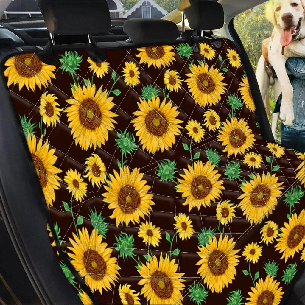 Wild Like A Sunflower Car Back Seat Cover Dog Car Seat Covers - c37592e65396 Wild Like A Sunflower Car Back Seat Cover Dog Car Seat Covers - c37592e65396