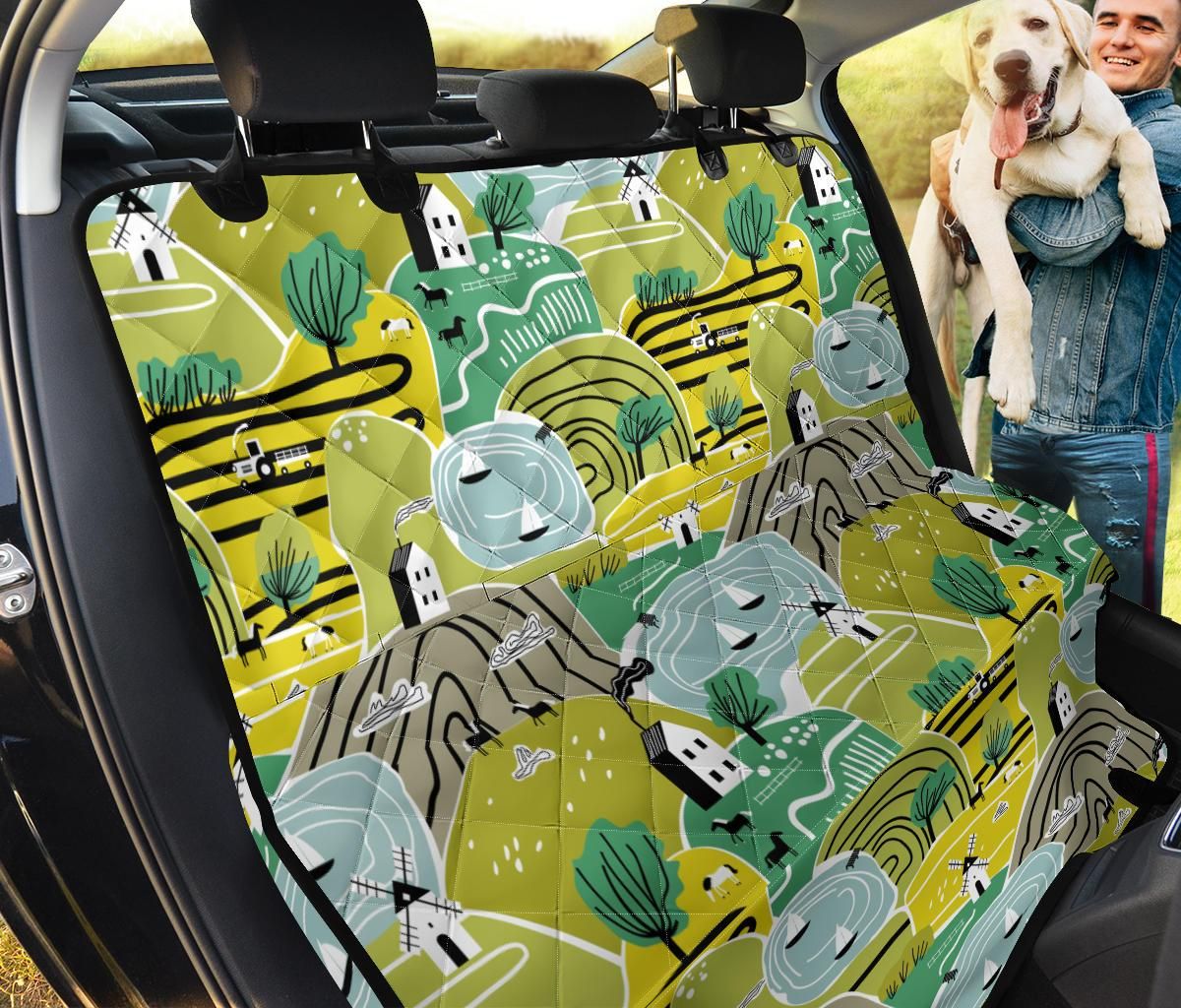 Windmill Pattern Car Back Seat Cover Dog Car Seat Covers - 560868e22bb0 Windmill Pattern Car Back Seat Cover Dog Car Seat Covers - 560868e22bb0