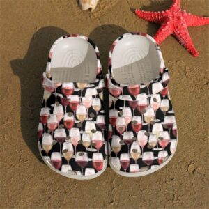 Wine Lover Sku 2740 Crocs Crocband Clog Comfortable For Mens Womens Classic Clog Water Shoes