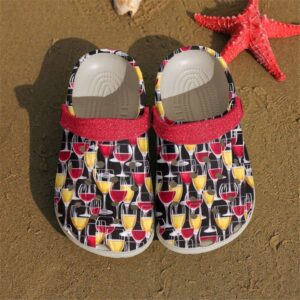 Wine Me Up Sku 2741 Crocs Crocband Clog Comfortable For Mens Womens Classic Clog Water Shoes
