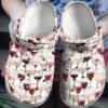 Wine Personalize Clog Custom Crocs Fashionstyle Comfortable For Women Men Kid Print 3D Wine Galss Pattern Style Comfortable