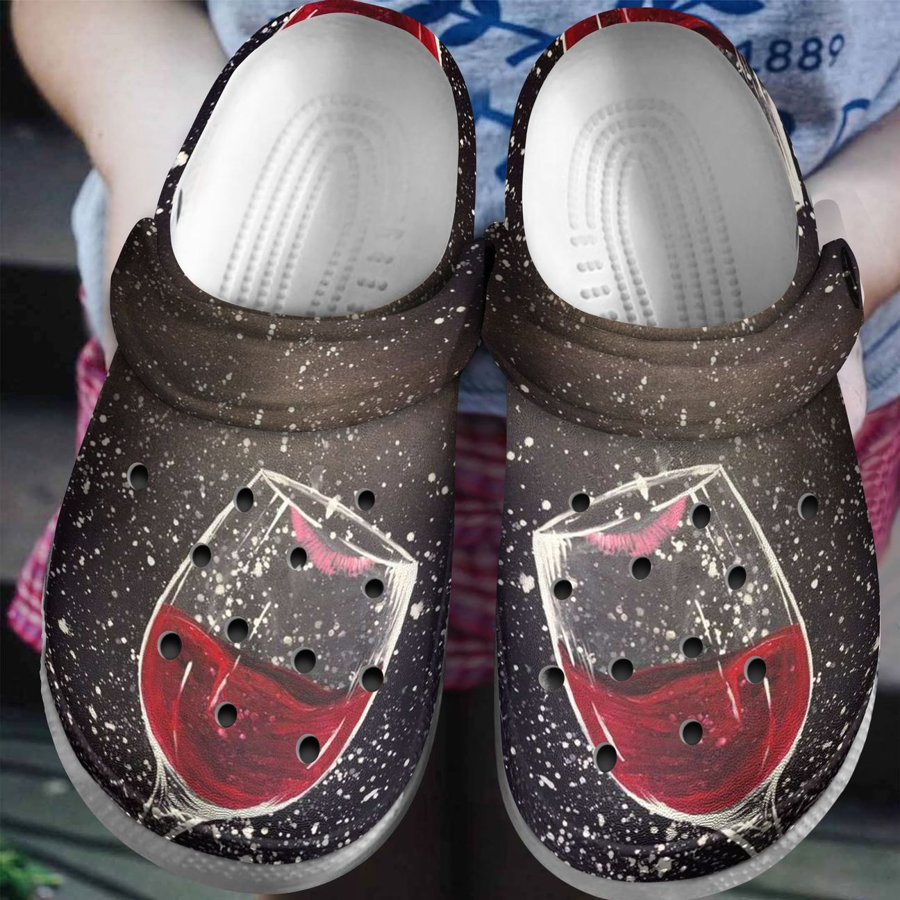 Wine Personalized Clog Custom Crocs Comfortablefashion Style Comfortable For Women Men Kid Print 3D Wine Glass Wine Personalized Clog Custom Crocs Comfortablefashion Style Comfortable For Women Men Kid Print 3D Wine Glass