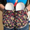 Wine Personalized Pattern Sku 2727 Crocs Crocband Clog Comfortable For Mens Womens Classic Clog Water Shoes