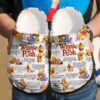 Winnie The Pooh Crocs Crocband Clog Comfortable For Mens Womens Classic Clog Water Shoes