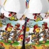 Winnie The Pooh Firefighter Crocs Crocband Clog Clog Comfortable For Mens And Womens Classic Clog Water Shoes Comfortable