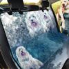 Winter Lovely Havanese Dog Design Car Back Seat Cover Dog Car Seat Covers - 5135629b0765