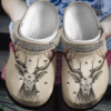 Winter Spring Deer Girl Crocs Clog Shoes Clog – Deer Hunter Crocs Clog Crocbland Clog Christmas Gift For Mom Grandpa Daughter