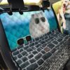 Winter White Dwarf Hamster Design Car Back Seat Cover Dog Car Seat Covers - 330034f39153