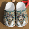 Wolf Native American Dreamcatcher Gift For Lovers Style Crocs Clog Clog Shoes