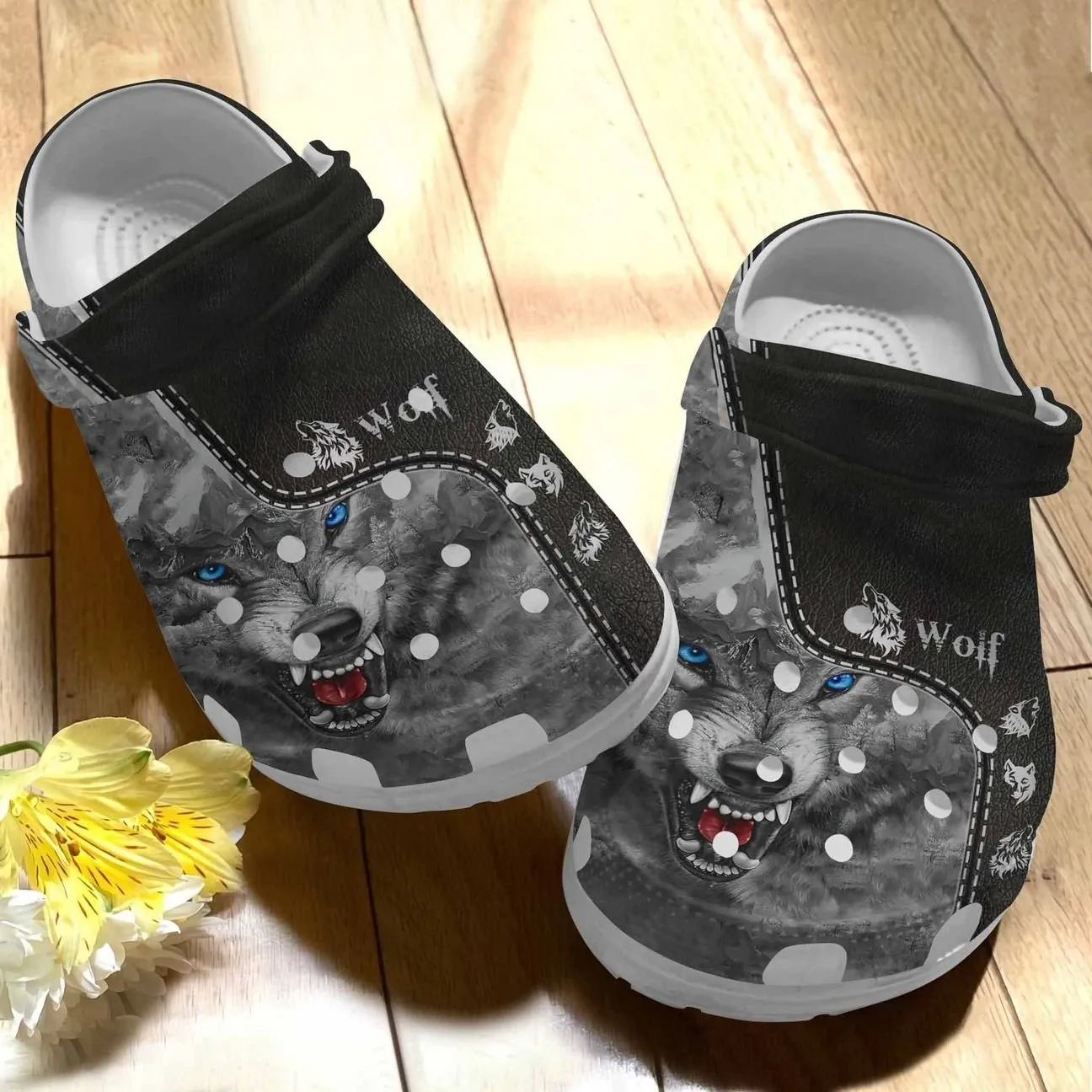 Wolf Personalize Clog Custom Crocs Fashionstyle Comfortable For Women Men Kid Print 3D A Proud Be Strong Wolf Personalize Clog Custom Crocs Fashionstyle Comfortable For Women Men Kid Print 3D A Proud Be Strong