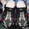 Wolf Personalized Clog Custom Crocs Comfortablefashion Style Comfortable For Women Men Kid Print 3D Wolf Lovers
