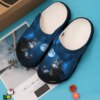 Wolf Personalized Clog Custom Crocs Comfortablefashion Style Comfortable For Women Men Kid Print 3D Wolf Moon