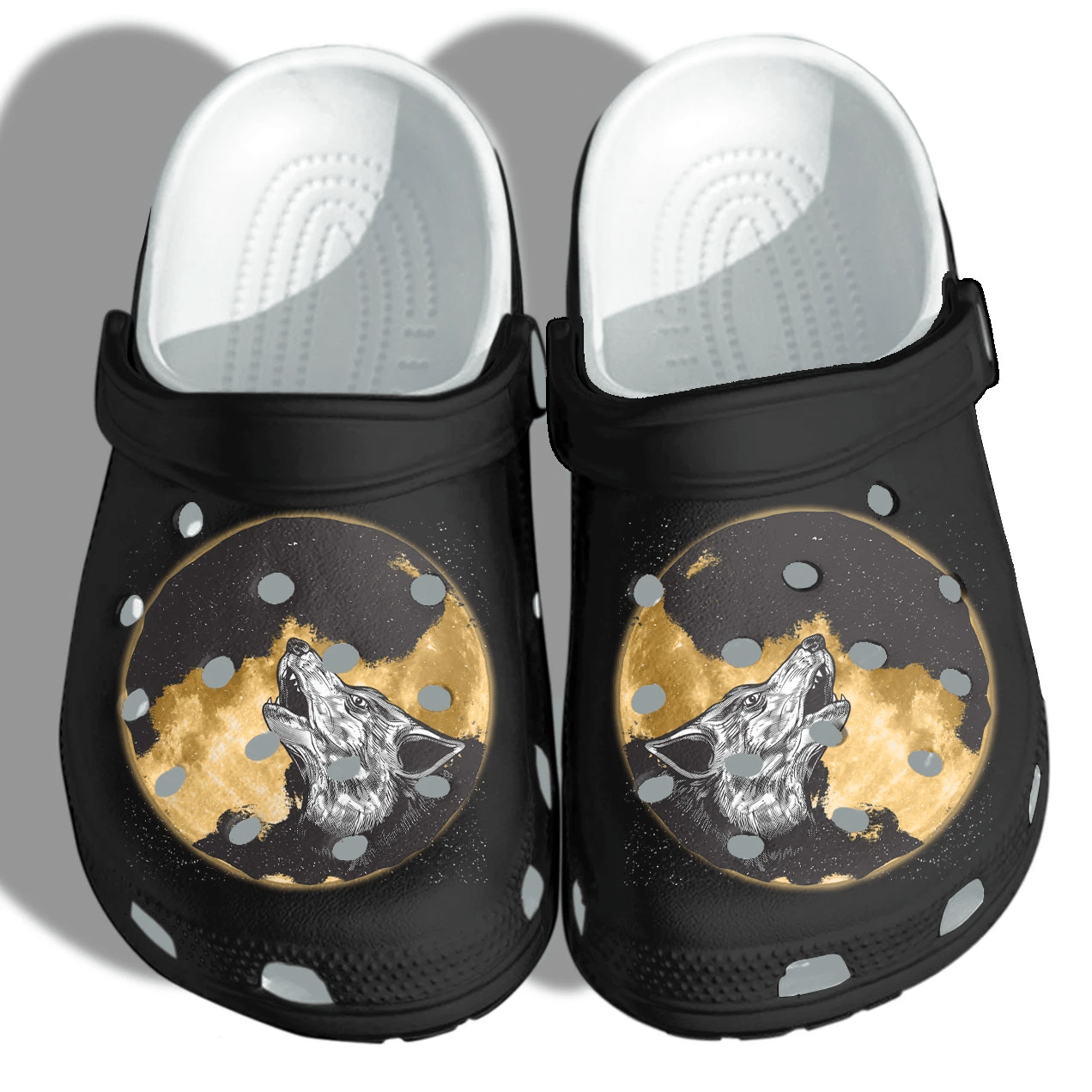 Wolf Shoes Crocs Clog – Wolf Fantasy Moon Camping Lover Croc Shoes Gifts Men Women Wolf Shoes Crocs Clog – Wolf Fantasy Moon Camping Lover Croc Shoes Gifts Men Women