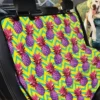 Yellow And Green Chervon Geometric Hawaiian Pineapple Car Back Seat Cover Dog Car Seat Covers - 401430bf8b25