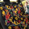 Yellow Bird Of Paradise Pattern Design Car Back Seat Cover Dog Car Seat Covers - c81ed6512481