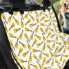 Yellow Color Acoustic Guitar Pattern Design Car Back Seat Cover Dog Car Seat Covers - ae42f62ec539