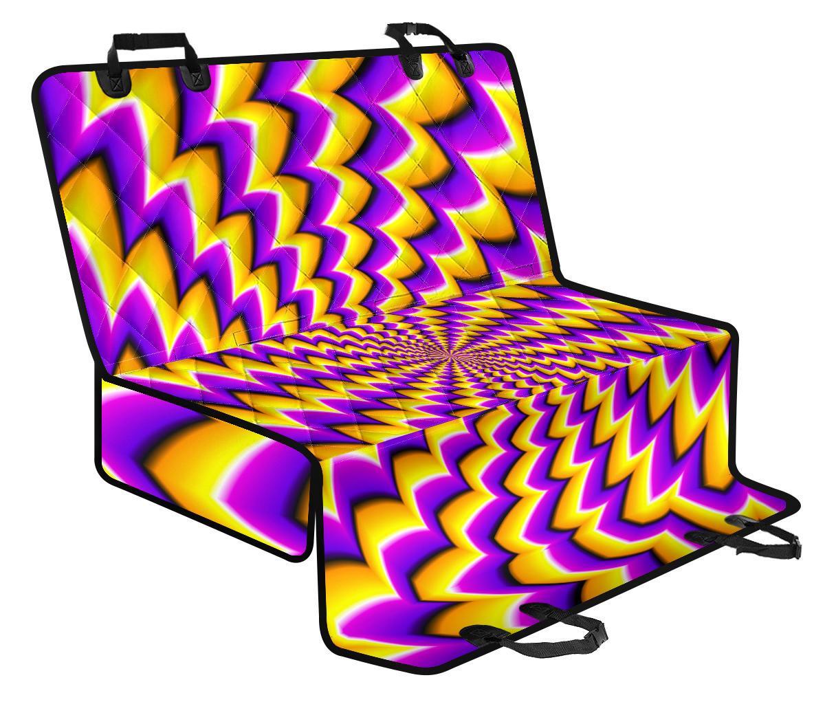 Yellow Dizzy Moving Optical Illusion Pet Car Back Seat Cover - d60181ab32f3 Yellow Dizzy Moving Optical Illusion Pet Car Back Seat Cover - d60181ab32f3