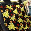 Yellow Plumeria And Baby Red Flowers Design Car Back Seat Cover Dog Car Seat Covers - 452227315c22