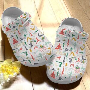 Yoga Crocs Clog Classic Clog Whitesole Yoga Girls Shoes