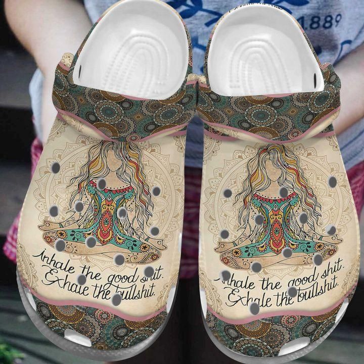 Yoga Personalize Clog Custom Crocs Clog On Sandal Fashion Style Comfortable For Women Men Kid Yoga Personalize Clog Custom Crocs Clog On Sandal Fashion Style Comfortable For Women Men Kid