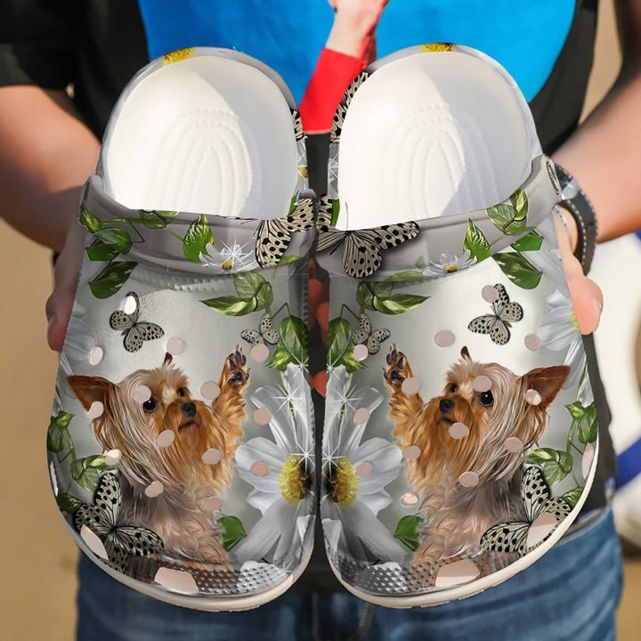 Yorkie And Daisy Sku 2754 Crocs Crocband Clog Comfortable For Mens Womens Classic Clog Water Shoes Yorkie And Daisy Sku 2754 Crocs Crocband Clog Comfortable For Mens Womens Classic Clog Water Shoes