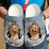 Yorkie Hello Sku 2757 Crocs Crocband Clog Comfortable For Mens Womens Classic Clog Water Shoes