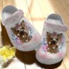 Yorkie Personalize Clog Custom Crocs Fashionstyle Comfortable For Women Men Kid Print 3D Cute Little Yorkie